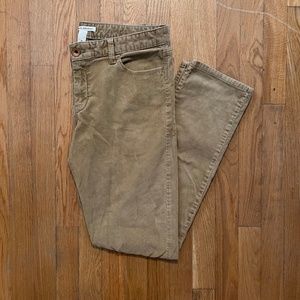 Banana Republic Tan Corduroy Pants